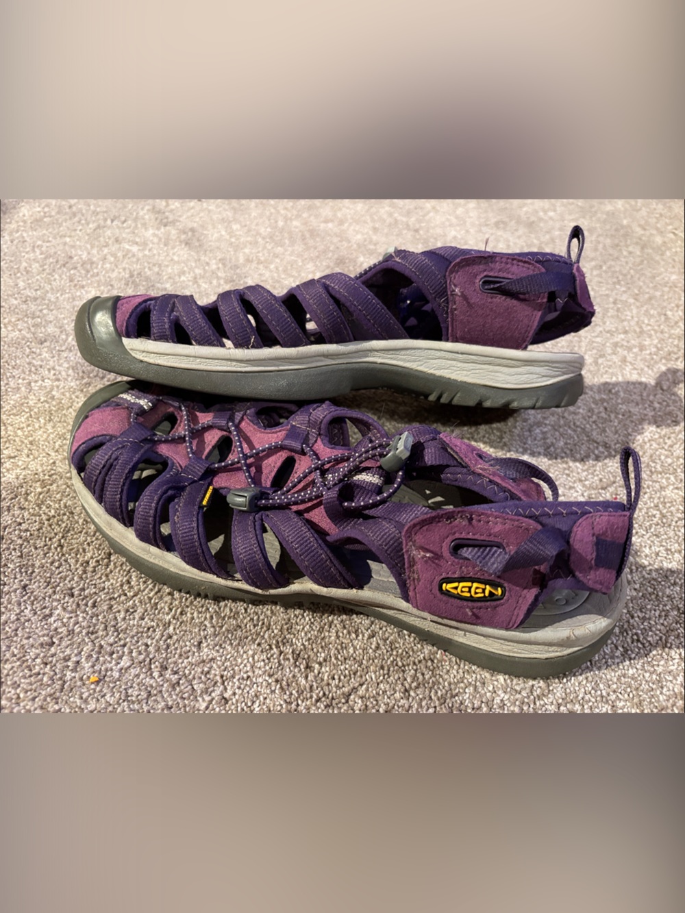 KEEN Women's Purple Strappy Outdoor Sandals